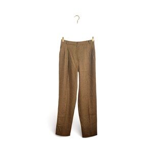 Sag Harbor Wool Blend Plaid Checkered Dress Pants